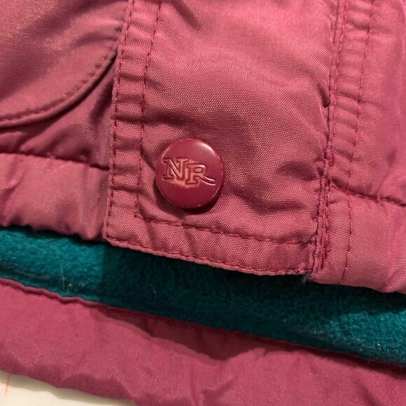 VTG 80s 90s Northern Reflections Cottage Essentials Fleece Lined Jacket - Picture 4 of 12